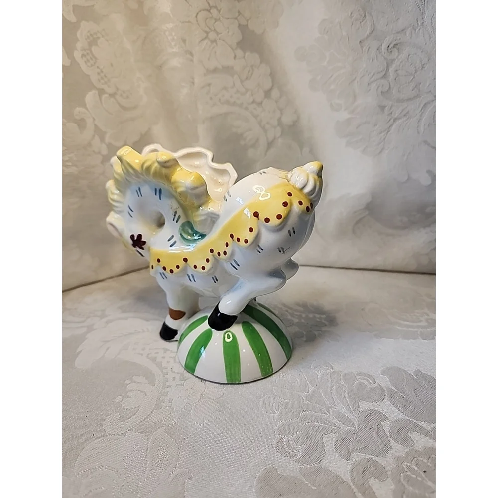 Vintage 1948 NAPCO Circus Pony Horse Planter Vase Japan